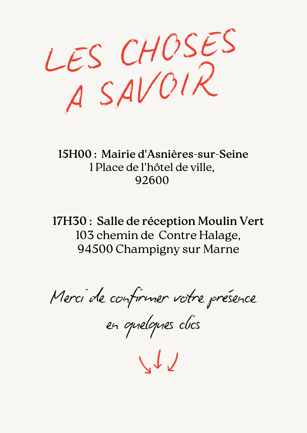 Infos